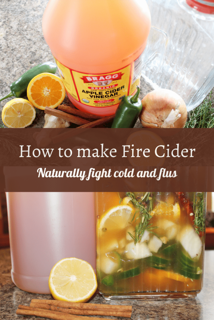 How to make fire cider and it's benefits