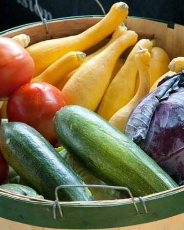 assorted variety of vegetables on basket