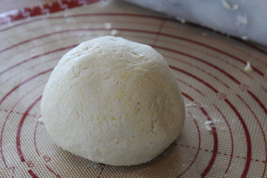 pie dough in a ball 